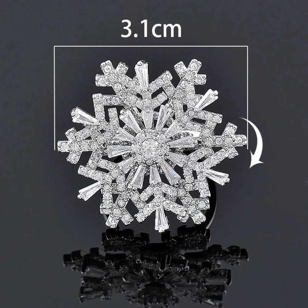 Snowflake spinner ring - Picture 6 of 10